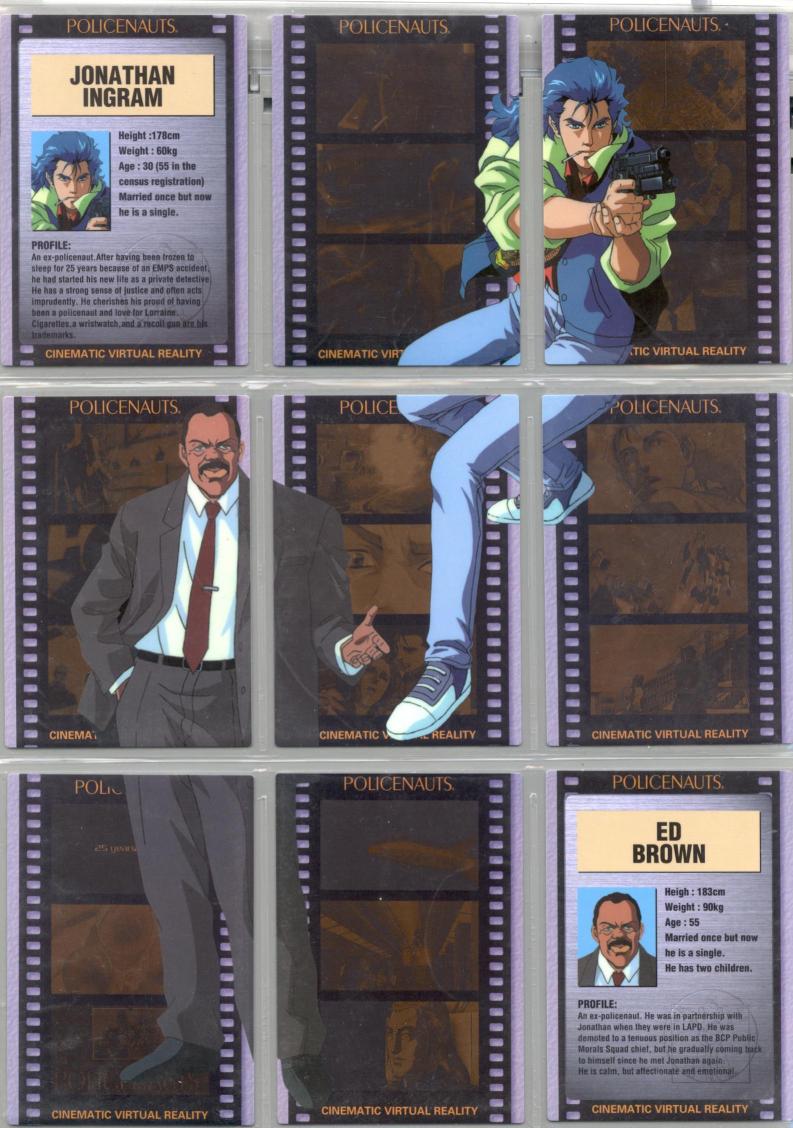 Policenauts Cards 19-27