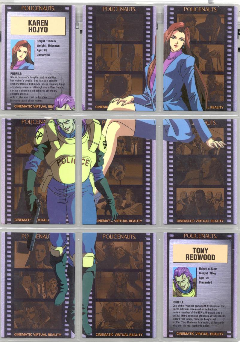 Policenauts Cards 28-36