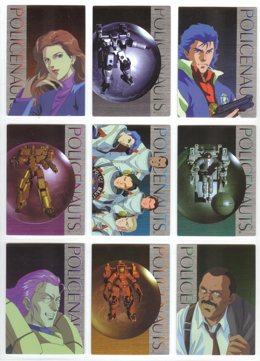 Policenauts Cards SP1-SP9